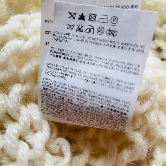 Saint Laurent off white wool mohair sweater XS - Picture 12 of 16